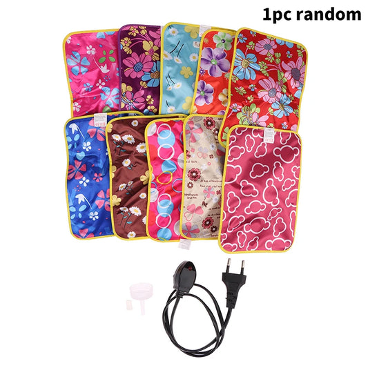 Rechargeable Electric Hot Water Bottle & Hand Warmer - Perfect Winter Companion in Random Colors